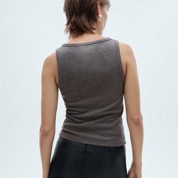 MANGO MNG SEQUIN TOP - Picture 2 of 9